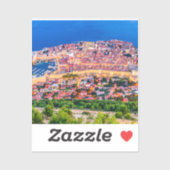 Sticker Dubrovnik Croatie (Feuille)