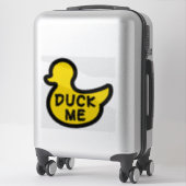 Sticker Duck me drôle de décalque (Sur valise)