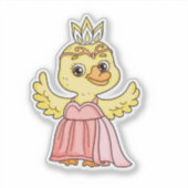 Sticker Duck Princess (Devant)