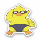 Sticker Duck with Sung (Recto)