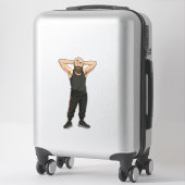 Sticker DuDe Stance Relaxée (Sur valise)