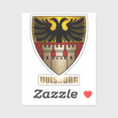 Sticker Duisbourg (Feuille)