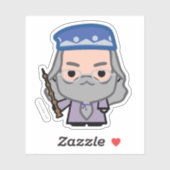 Sticker Dumbledore, personnage de dessin animé (Feuille)