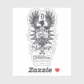 Sticker Dumbledore's Crest (Feuille)