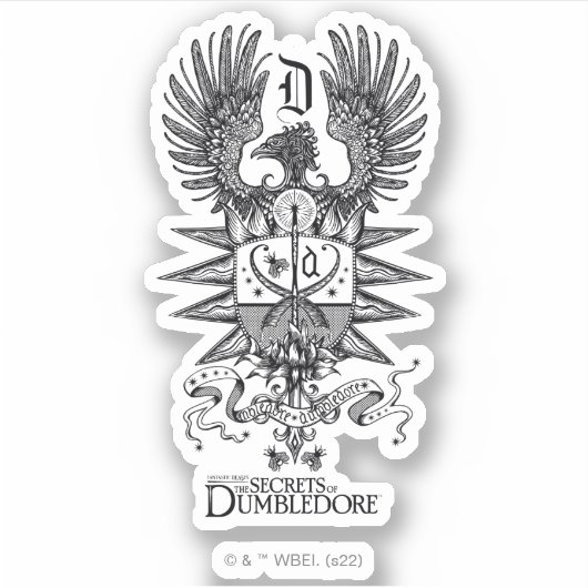 Sticker Dumbledore's Crest (Devant)