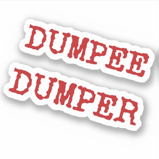 Sticker Dumped Anti Valentine's Day  (Devant)