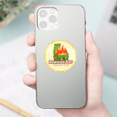 Sticker Dumpster Fire Response Team (Téléphone)