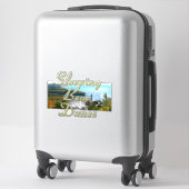 Sticker Dunes d'ours endormi ABH (Sur valise)