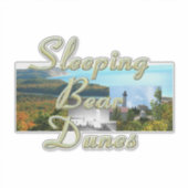 Sticker Dunes d'ours endormi ABH (Devant)