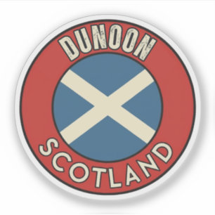 Sticker Dunoon, Écosse