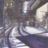 Sticker Dusting the Piano (Devant)