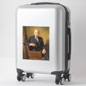 Sticker Dwight Eisenhower Président Portrait de la Maison  (Sur valise)