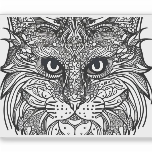 Sticker E.J. Gold Cub Face Vinyle amovible (Devant)