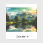 Sticker E.J. Gold Fields of Bliss Removable Vinyl (Feuille)