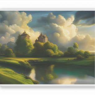 Sticker E.J. Gold Harmony of the Countryside Removable