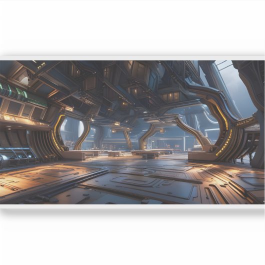 Sticker E.J. Gold Mother Ship 13 Vinyl (Devant)