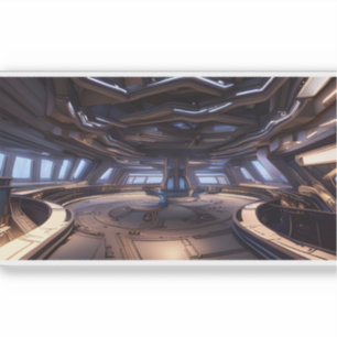 Sticker E.J. Gold Mother Ship 14 Vinyl