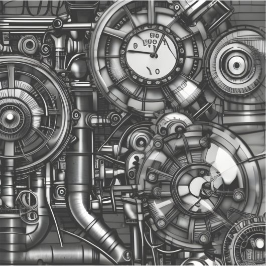 Sticker E.J. Gold Quelle Heure Est-Ce ? Vinyle (Devant)