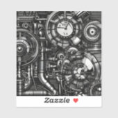 Sticker E.J. Gold Quelle Heure Est-Ce ? Vinyle (Feuille)