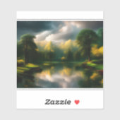 Sticker E.J. Gold Sunlit Trails et Rolling Hills Vinyl (Feuille)