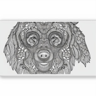 Sticker E.J. Porte Or Visage Vinyle amovible