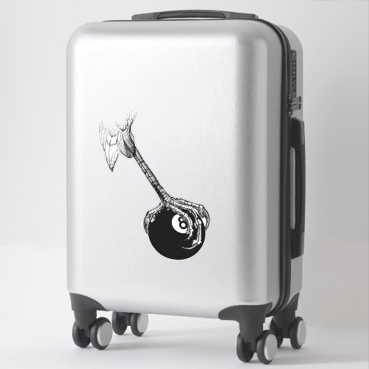 Sticker Eagles Claw 8 balles Pool Billard Jeu Art (Sur valise)