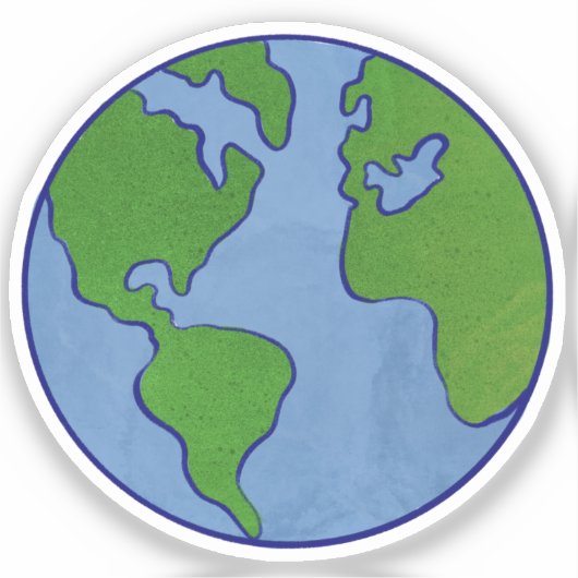 Sticker Earth Day (Recto)