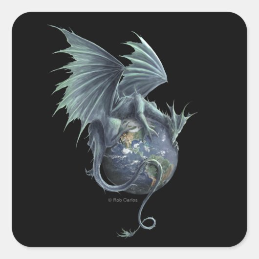 Sticker Earth Dragon (Devant)