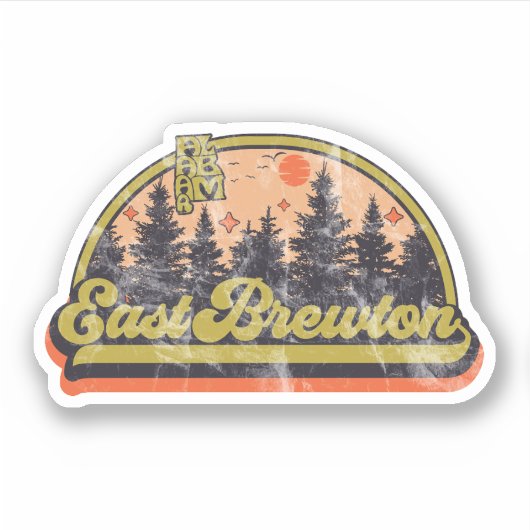 Sticker East Brewton, Alabama (Devant)