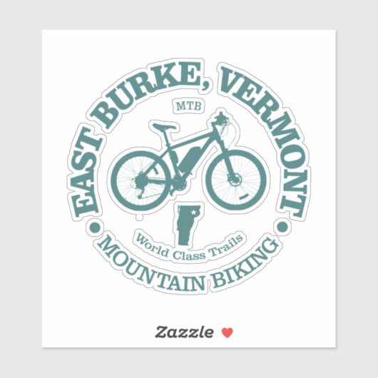 Sticker East Burke (MTB) (Feuille)