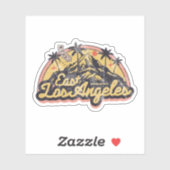 Sticker East Los Angeles, Californie (Feuille)