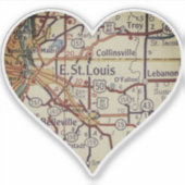 Sticker East St. Louis IL (Devant)
