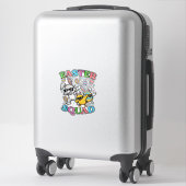 Sticker Easter Squad Bunny Egg Chick Dab Crew Matching Men (Sur valise)
