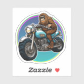 Sticker Easy Rider Motorcycle Daddy Sasquatch (Feuille)