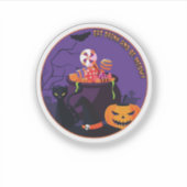 Sticker Eat Drink And Be Meowy Cute Casual (Devant)