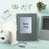Sticker Eau Proof Drops Splash Gratuit Personnalisé Cool A (Couverture iPad)