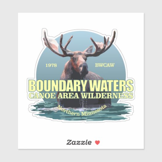 Sticker Eaux limitrophes CAW (orignal) WT (Feuille)