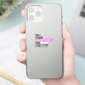 Sticker Échanger des homophobes contre des réfugiés (Téléphone)