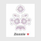 Sticker ÉCHANTILLON D'ÉTIQUETTE De Vinyle Coupé Sur Mesure (Feuille)