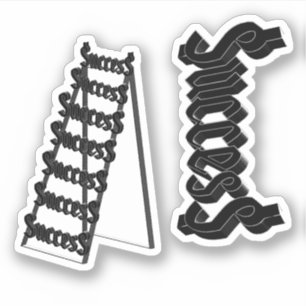 Sticker Échelle de succès