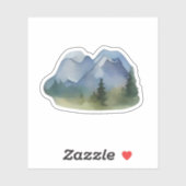 Sticker Échos sous les pics (Feuille)