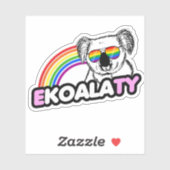 Sticker Écoalati (Feuille)