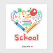 Sticker École (Feuille)