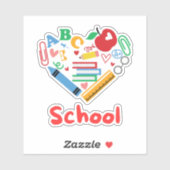 Sticker École (Feuille)