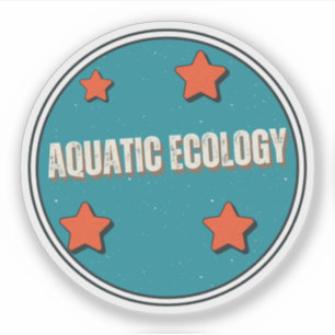 Sticker Écologie aquatique