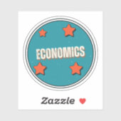 Sticker Économie (Feuille)