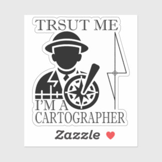 Sticker Écran géospatial/Surveyeur