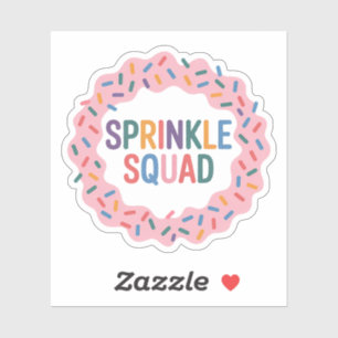 Sticker Écrasage Saupoudrer bébé