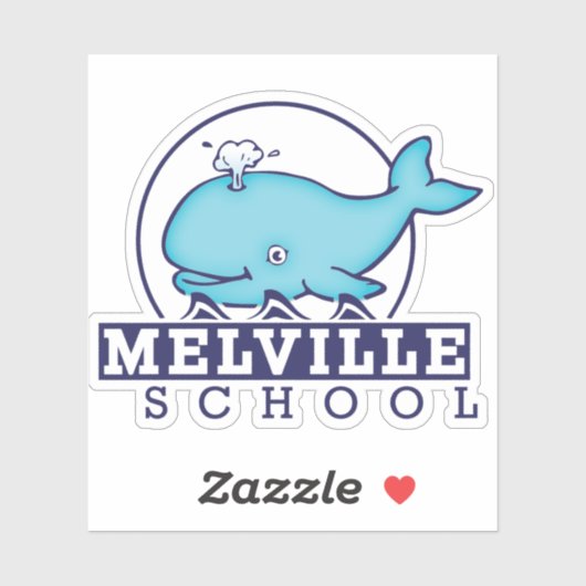 Sticker Écrasez la cale de baleine (Feuille)