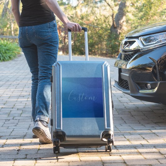 Sticker Écriture de script modifiable moderne | Ombre colo (Valise Insitu)